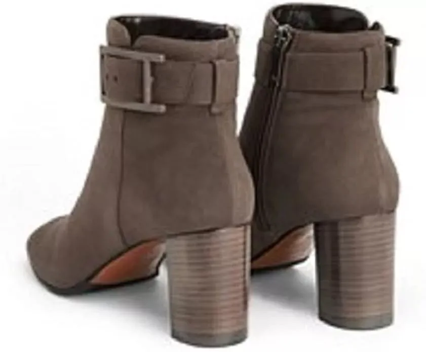 Aquatalia Women's Vanie Weatherproof Ankle Boot Taupe Size 8 M