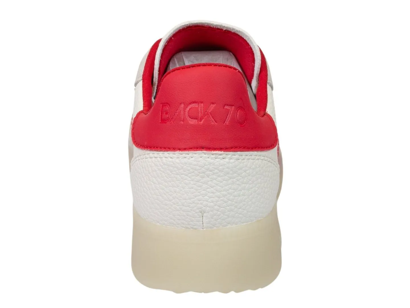 BACK 70 - BOSTON 2502 in WHITE RED Sneakers