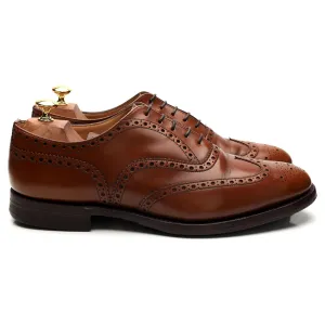 'Burwood' Brown Leather Oxford Brogues UK 10.5 G
