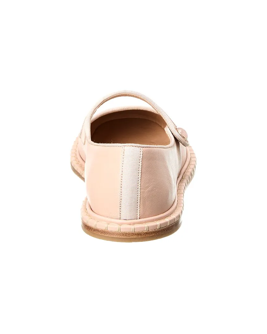 Chloé Rubie Leather Flat