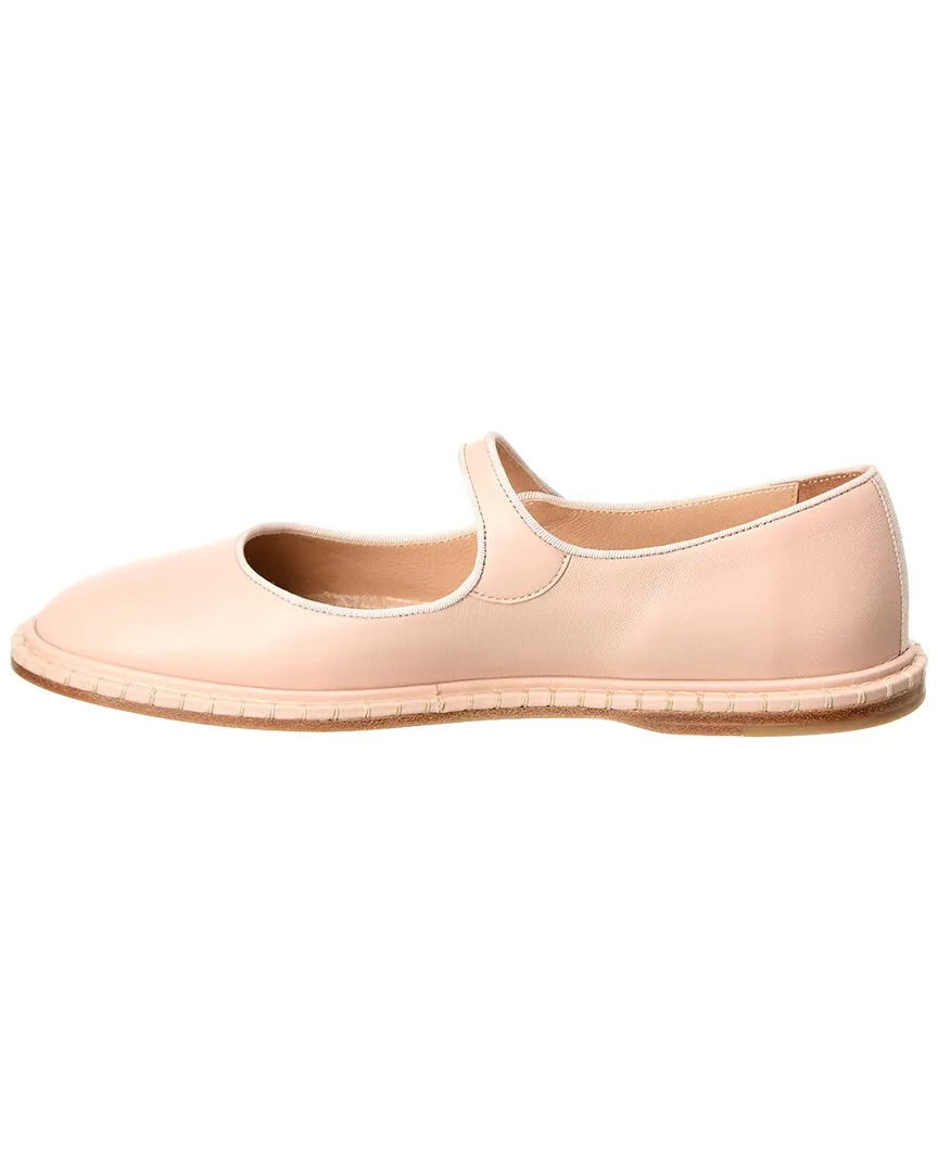 Chloé Rubie Leather Flat