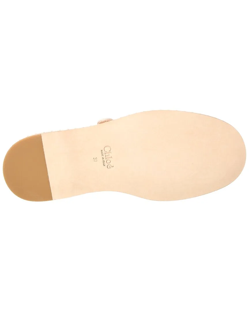 Chloé Rubie Leather Flat