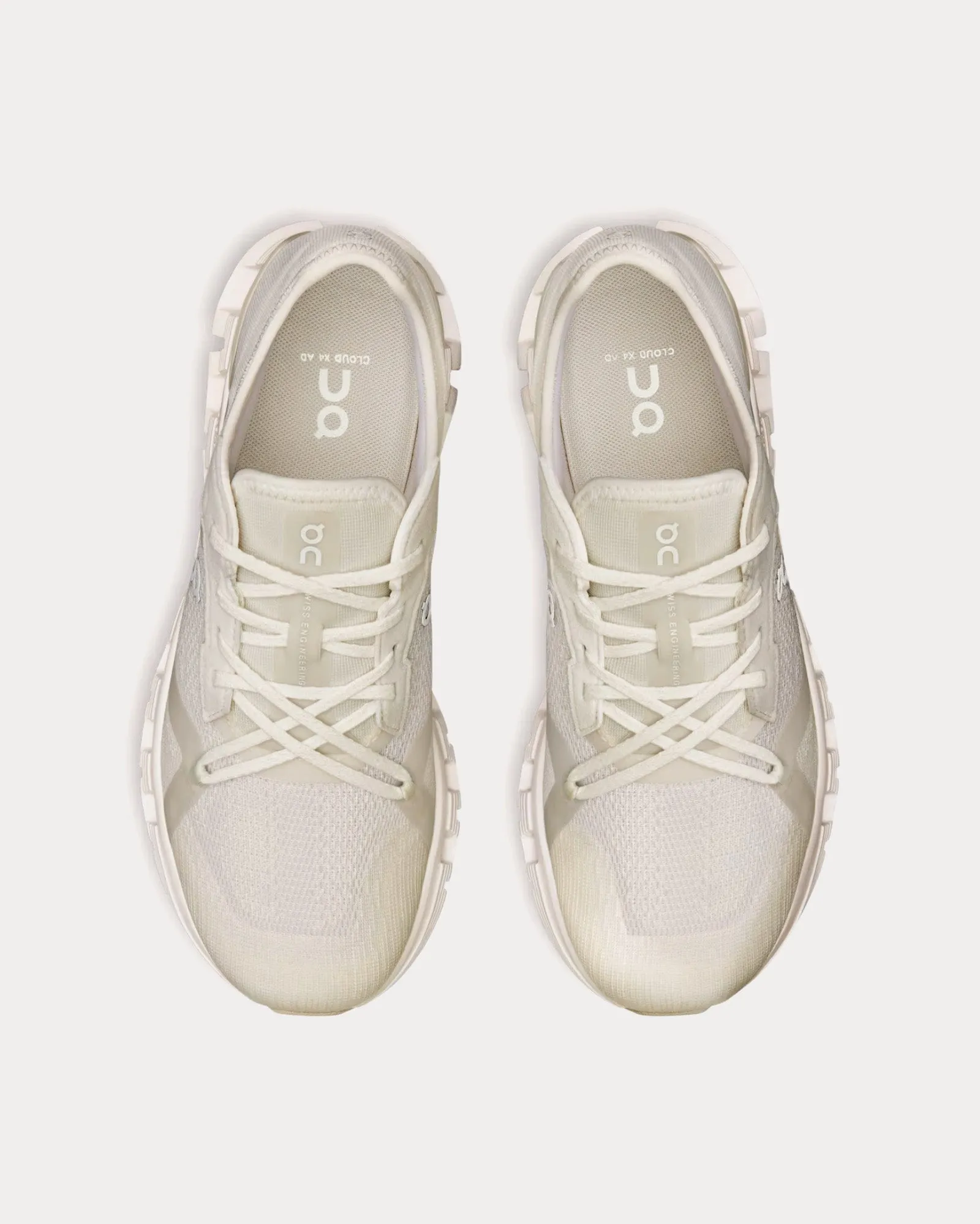 Cloud X 4 AD White / Wolf Running Shoes