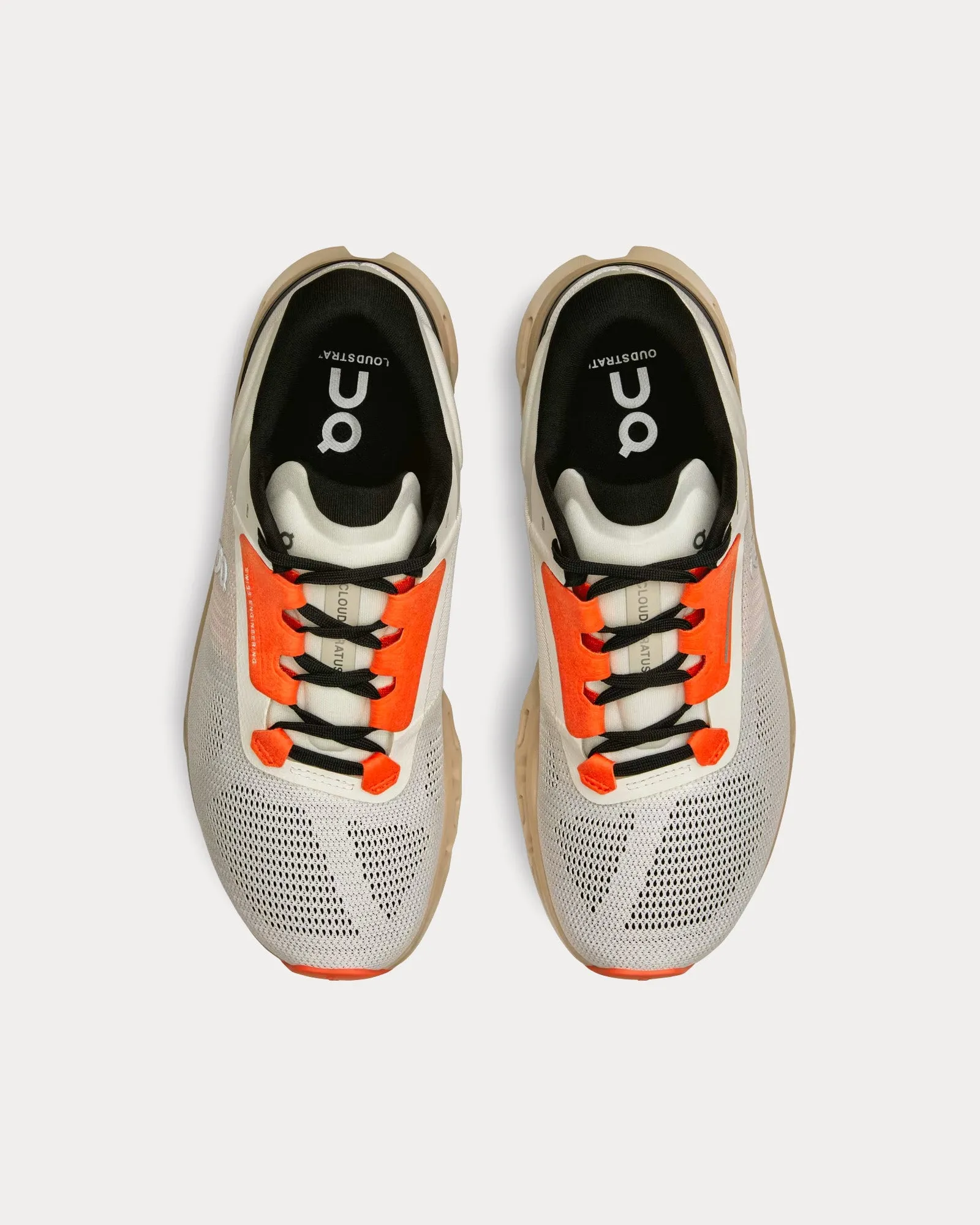 Cloudstratus 3 Undyed-White / Sand Running Shoes