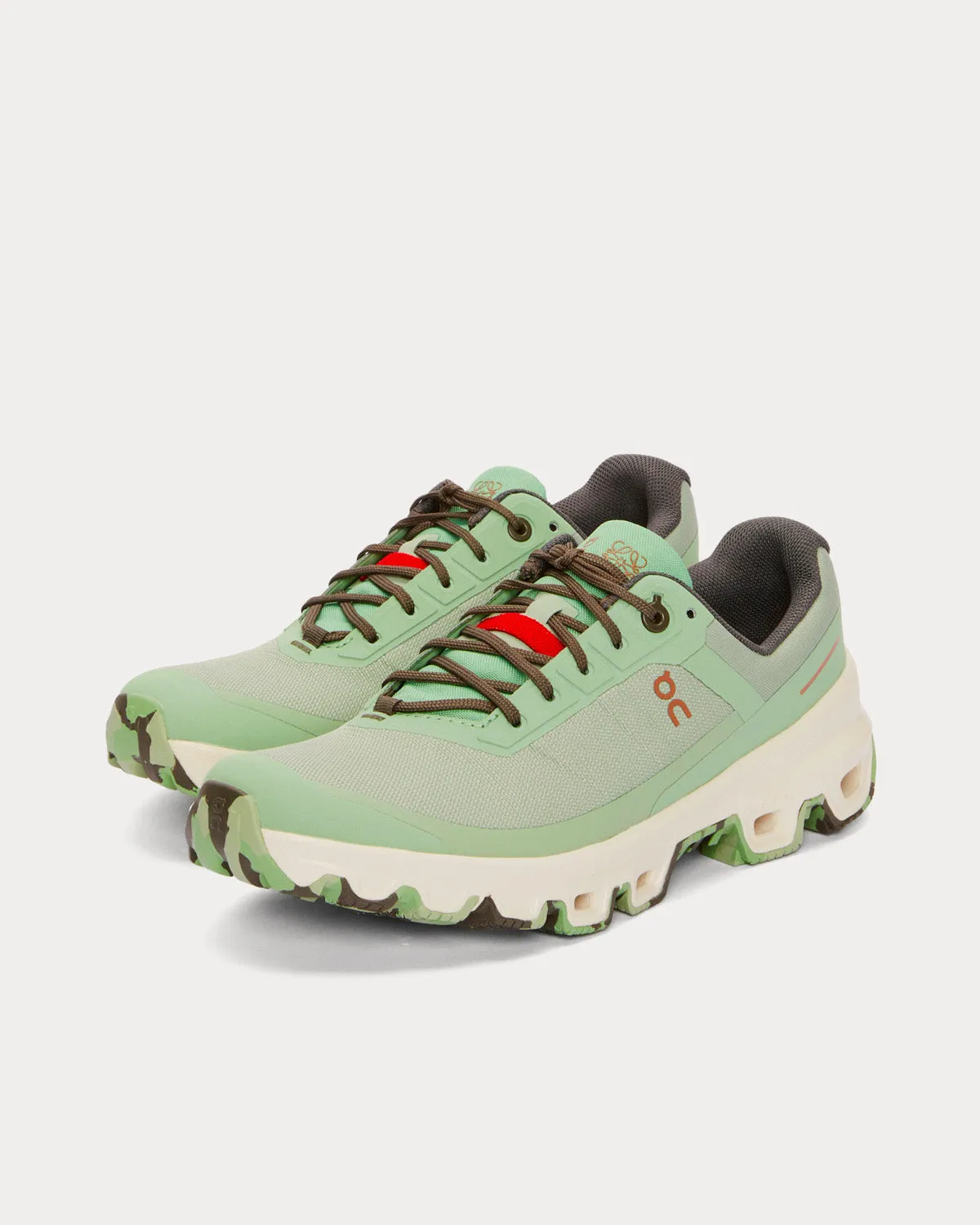 Cloudventure Nylon Pale Green Running Shoes