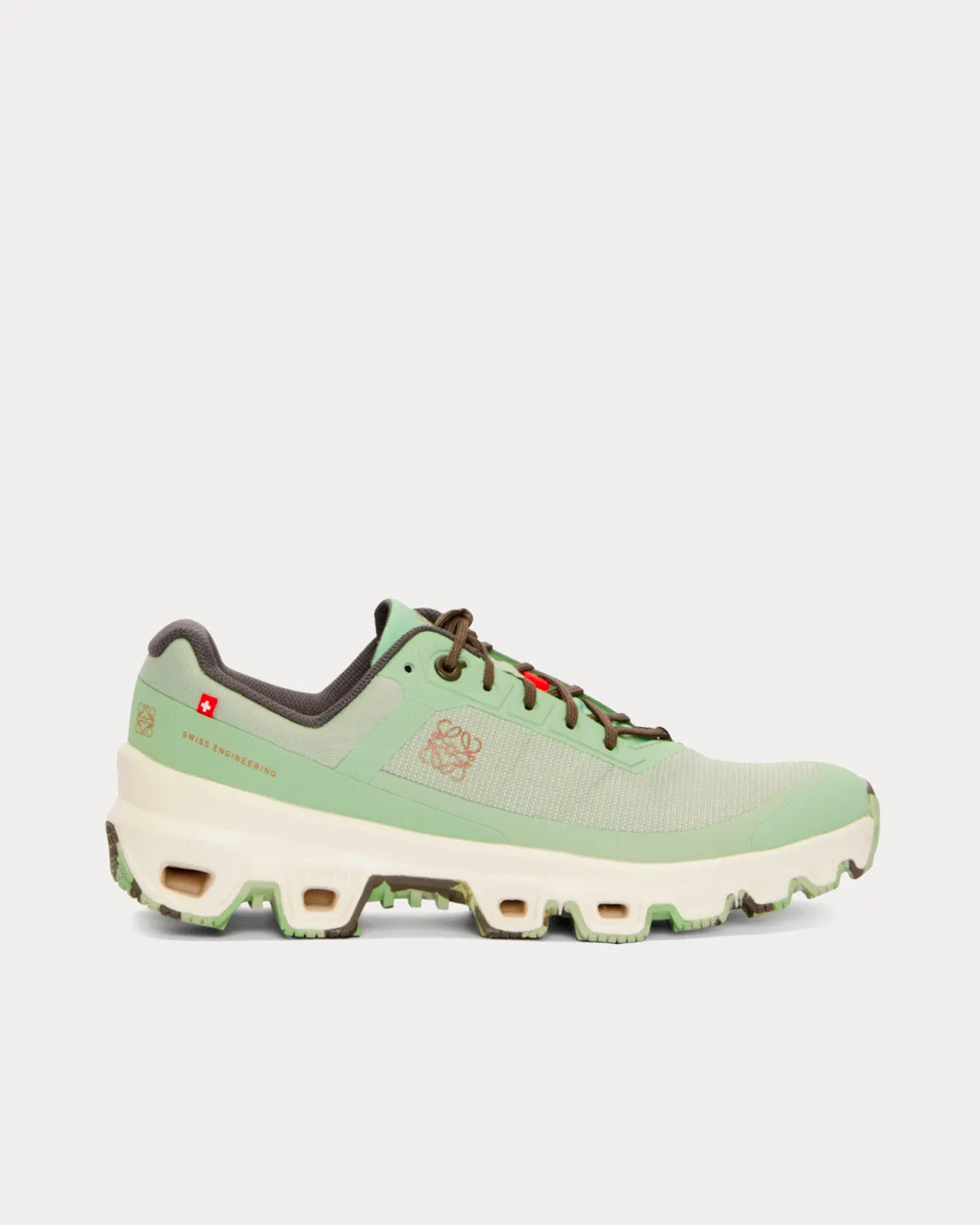 Cloudventure Nylon Pale Green Running Shoes