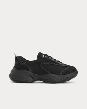 Faber Black Low Top Sneakers