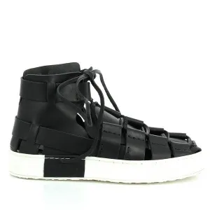 Forte 5033W Black High-Top Sneakers