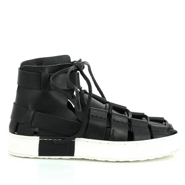 Forte 5033W Black High-Top Sneakers
