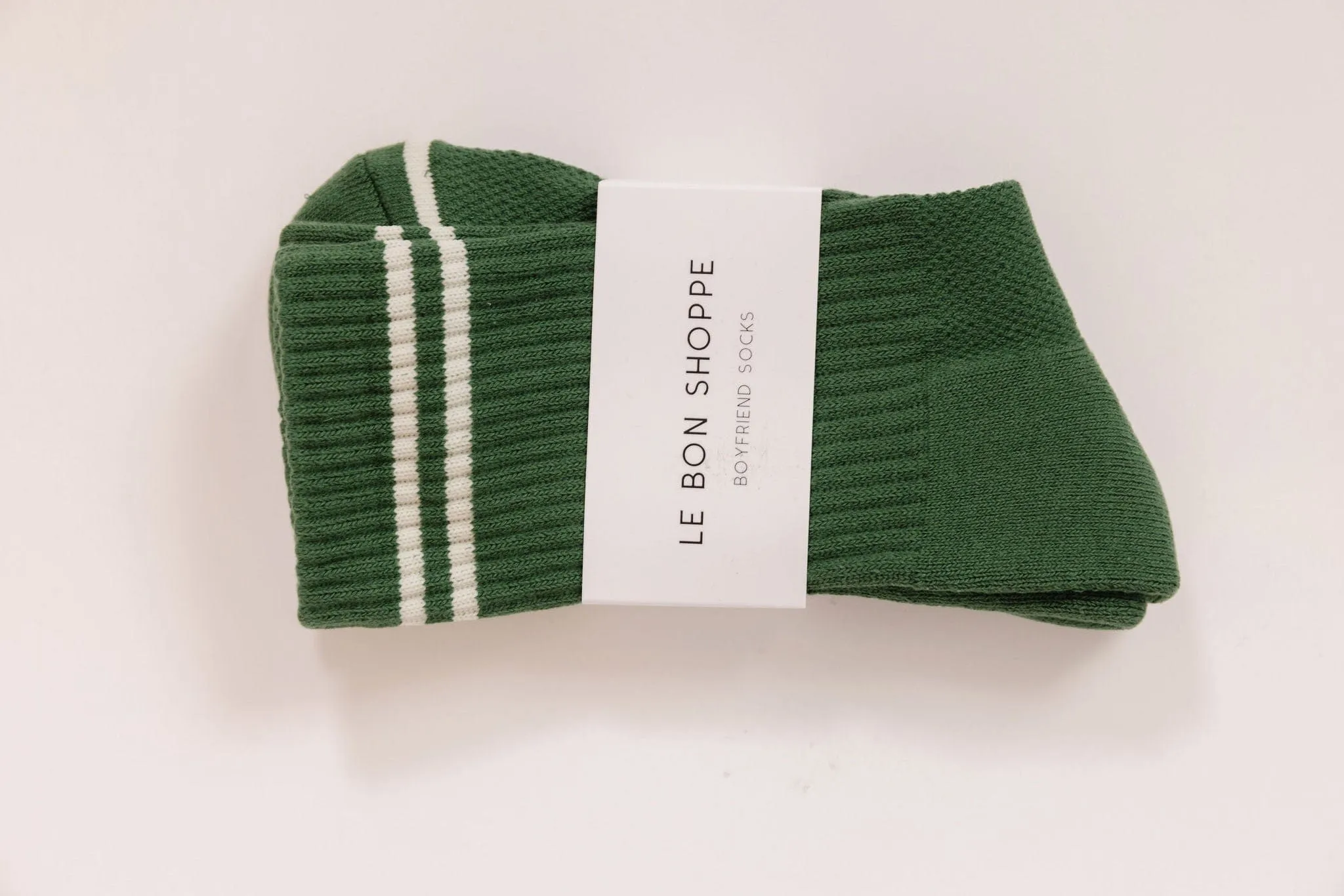 Le Bon Shoppe Boyfriend Socks in Moss