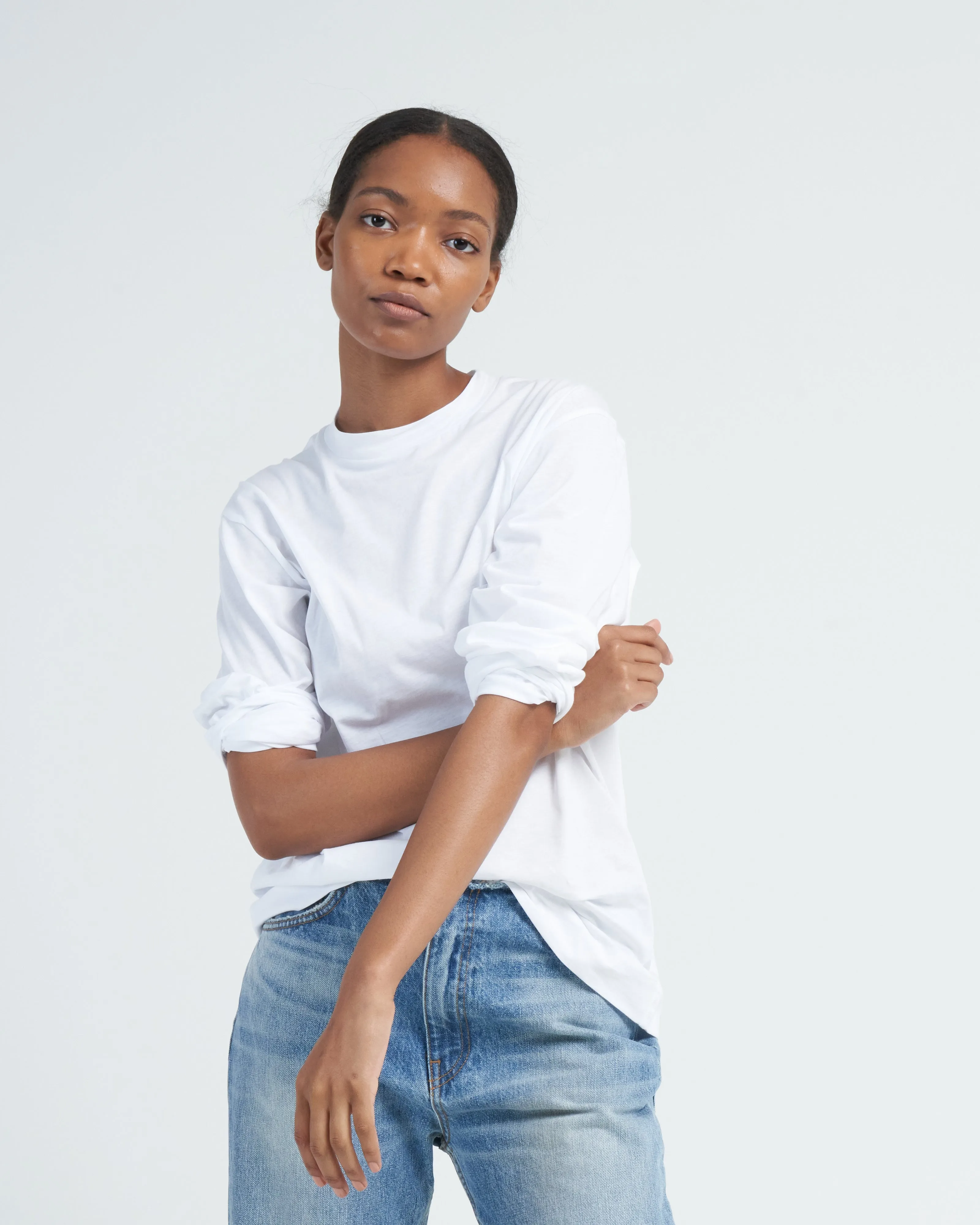 long sleeve t-shirt - white