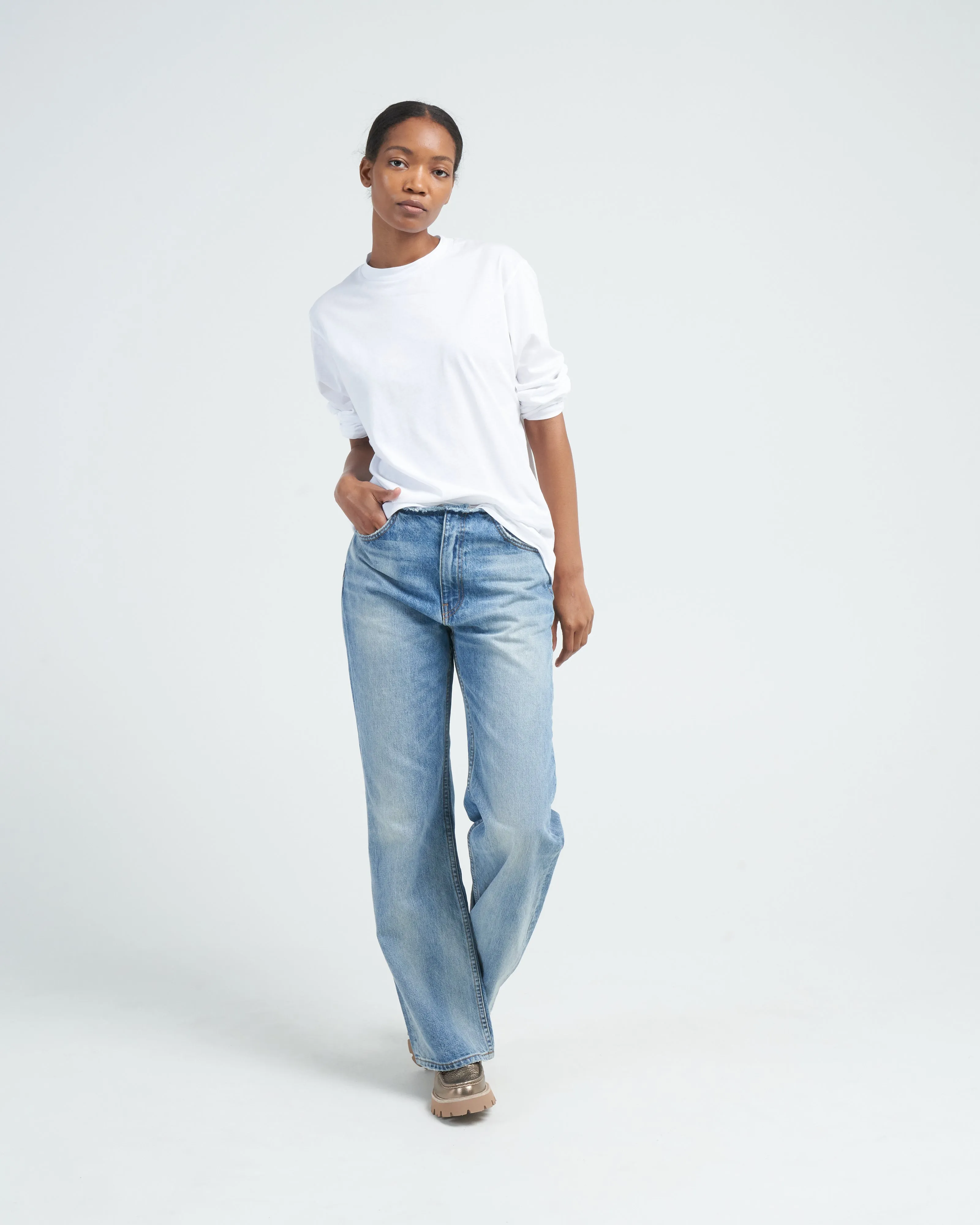 long sleeve t-shirt - white