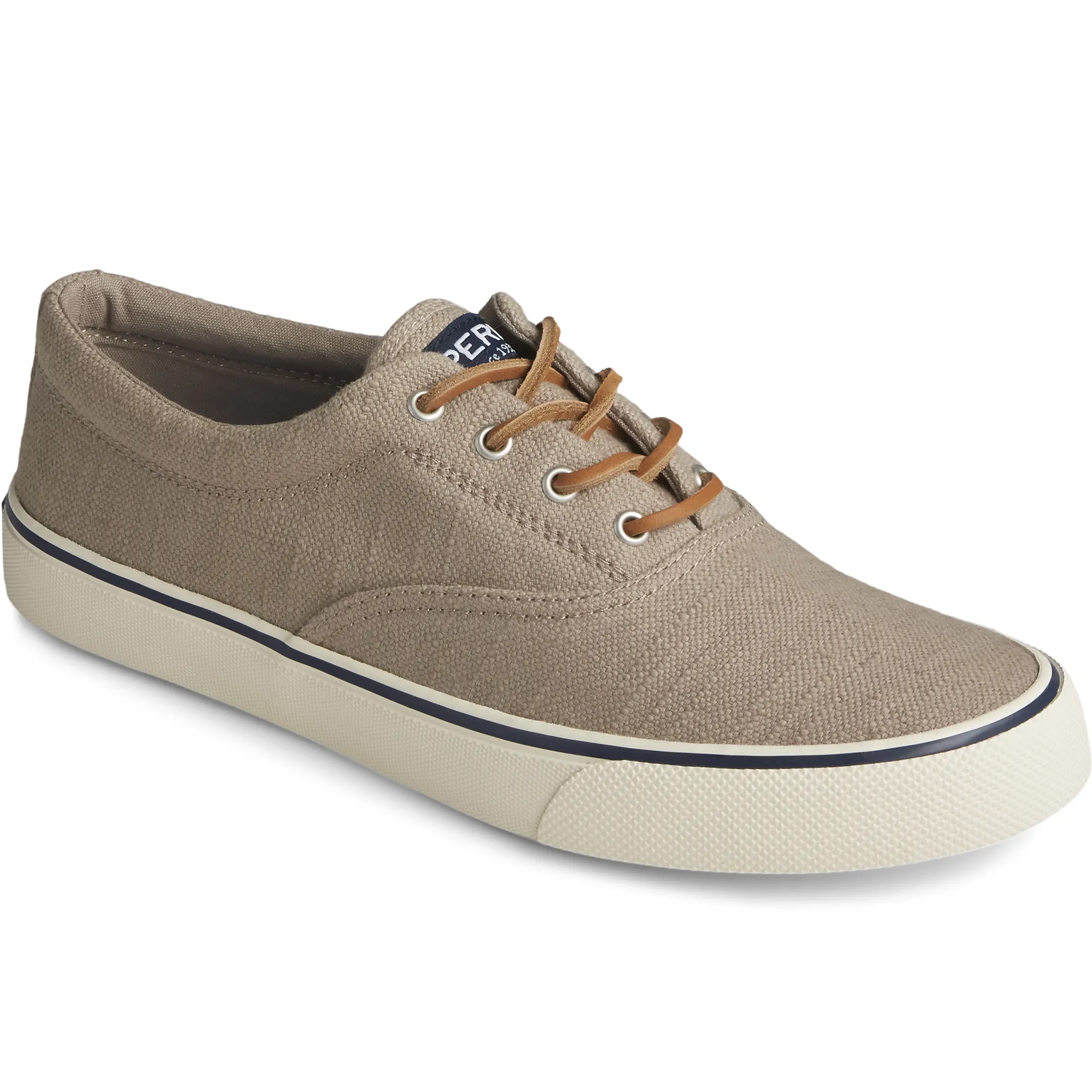 Men's Striper II Baja Linen Sneaker - Taupe (STS23058)