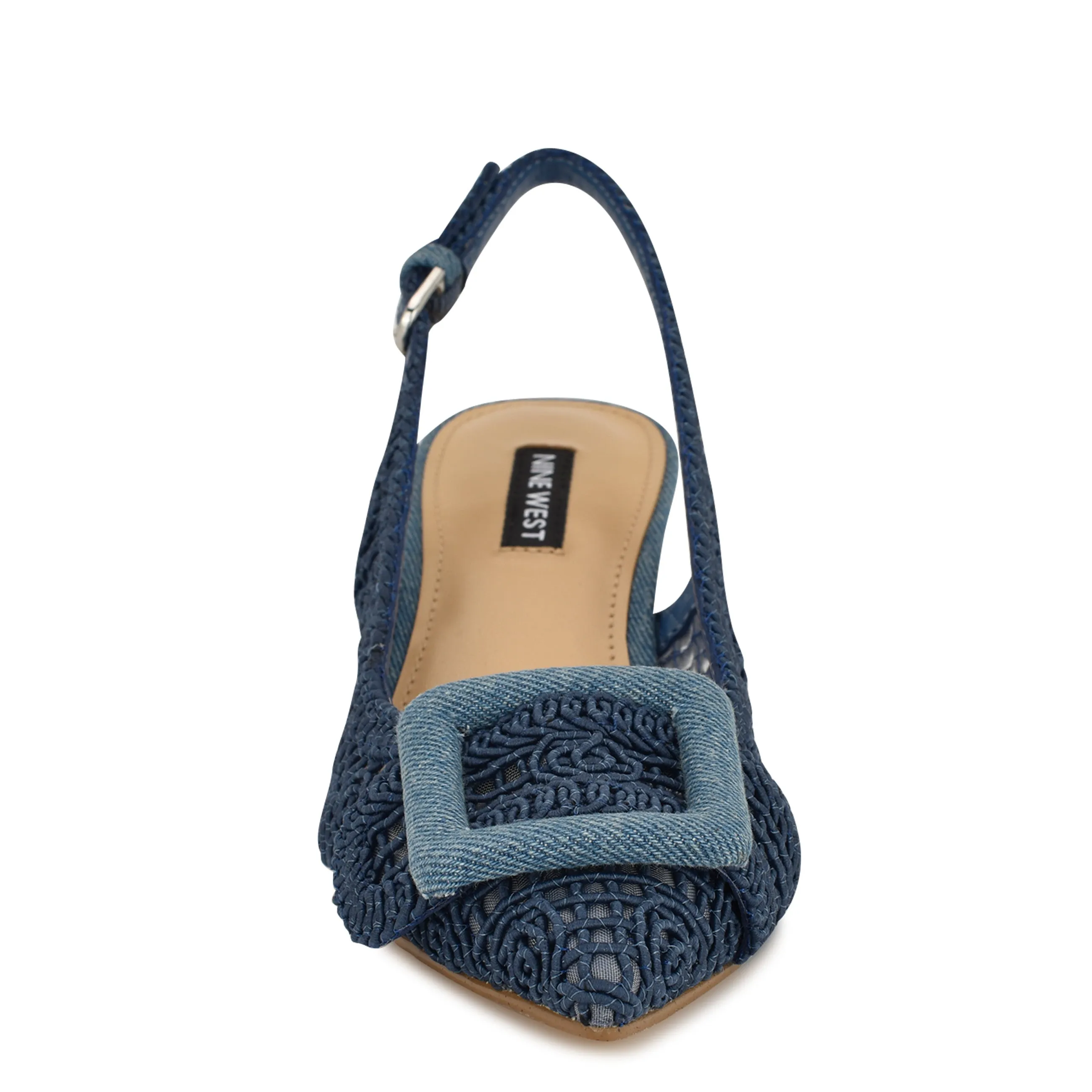 Nolla Woven Slingback Pumps