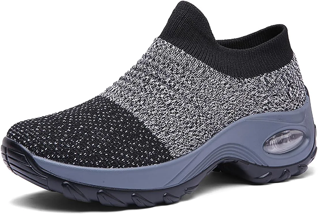 Non Slip Work Shoes Women, Walking Shoes Women, Work Gym Nurse Mesh Casual Fashion Sneakers Comfort Breathable Lightweight