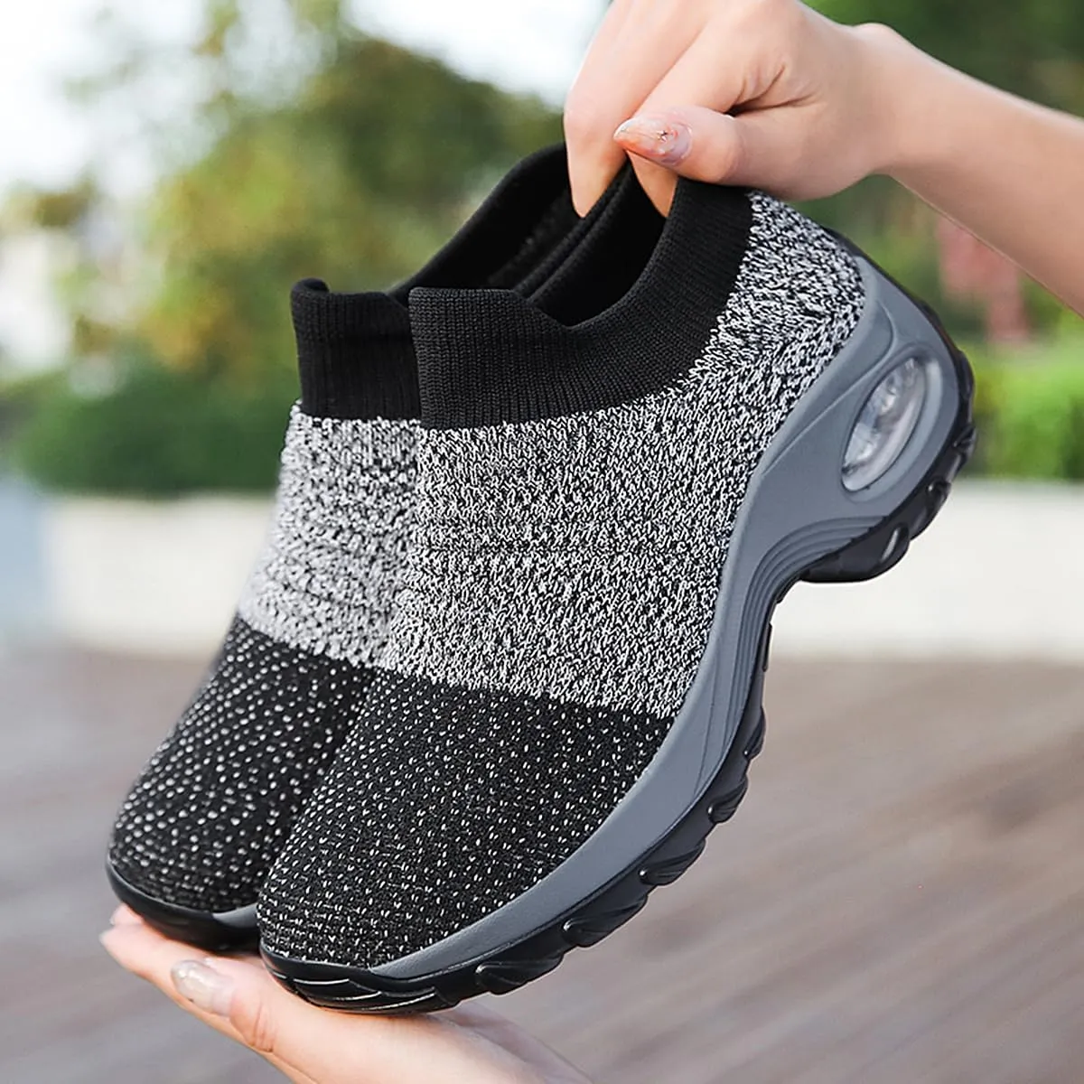 Non Slip Work Shoes Women, Walking Shoes Women, Work Gym Nurse Mesh Casual Fashion Sneakers Comfort Breathable Lightweight