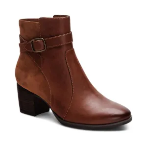 Rebecca Heel Boot in Cognac