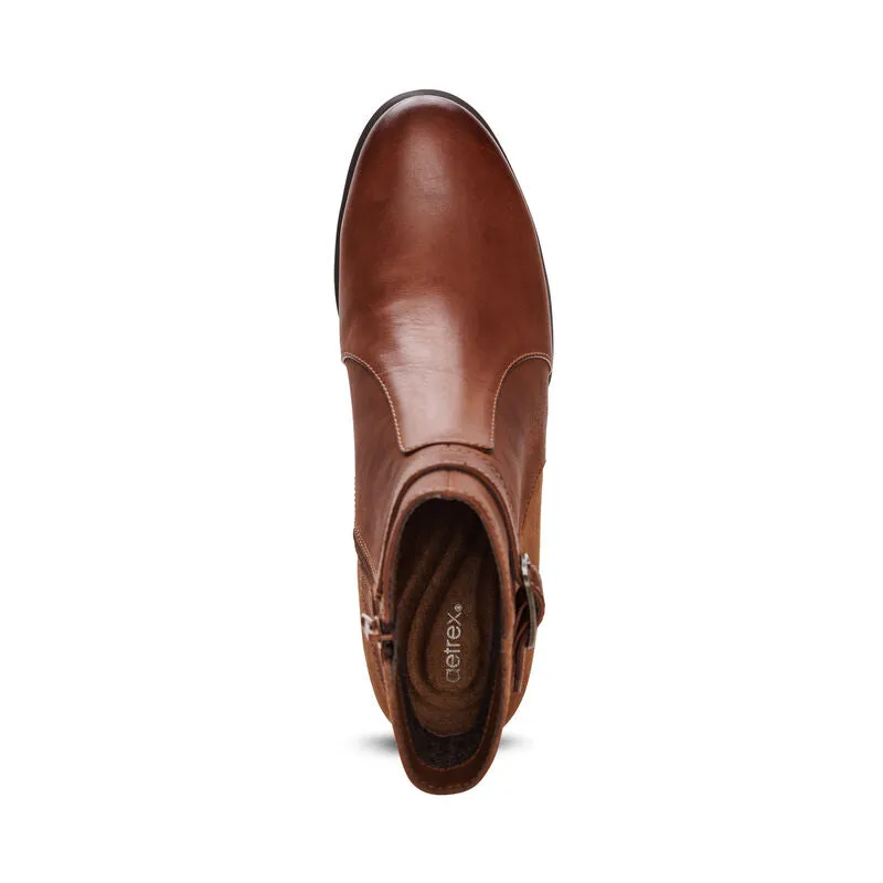 Rebecca Heel Boot in Cognac