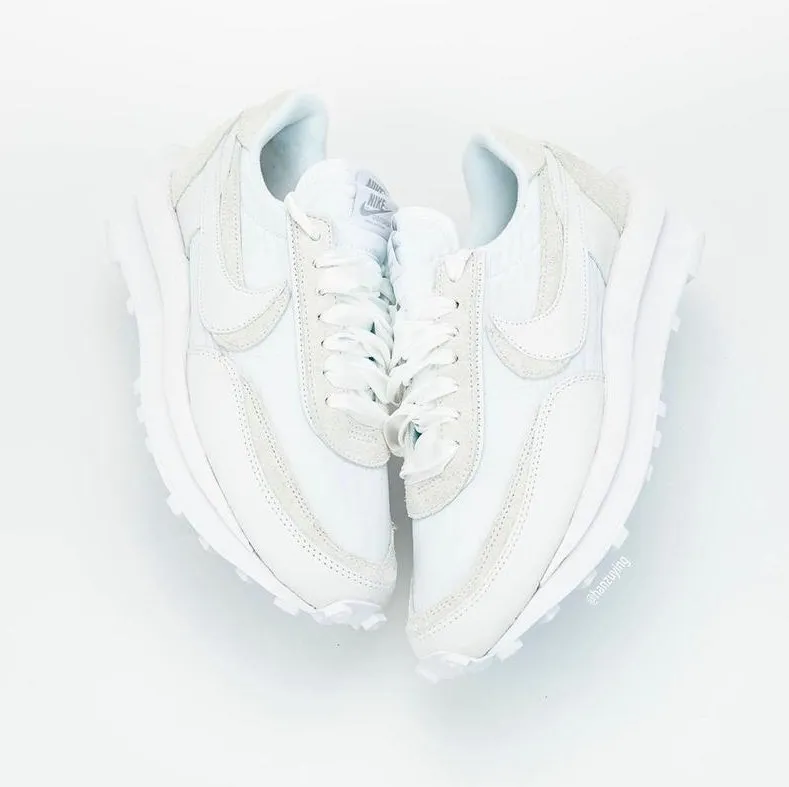 Sacai X Nike Ldwaffle “white Nylon”