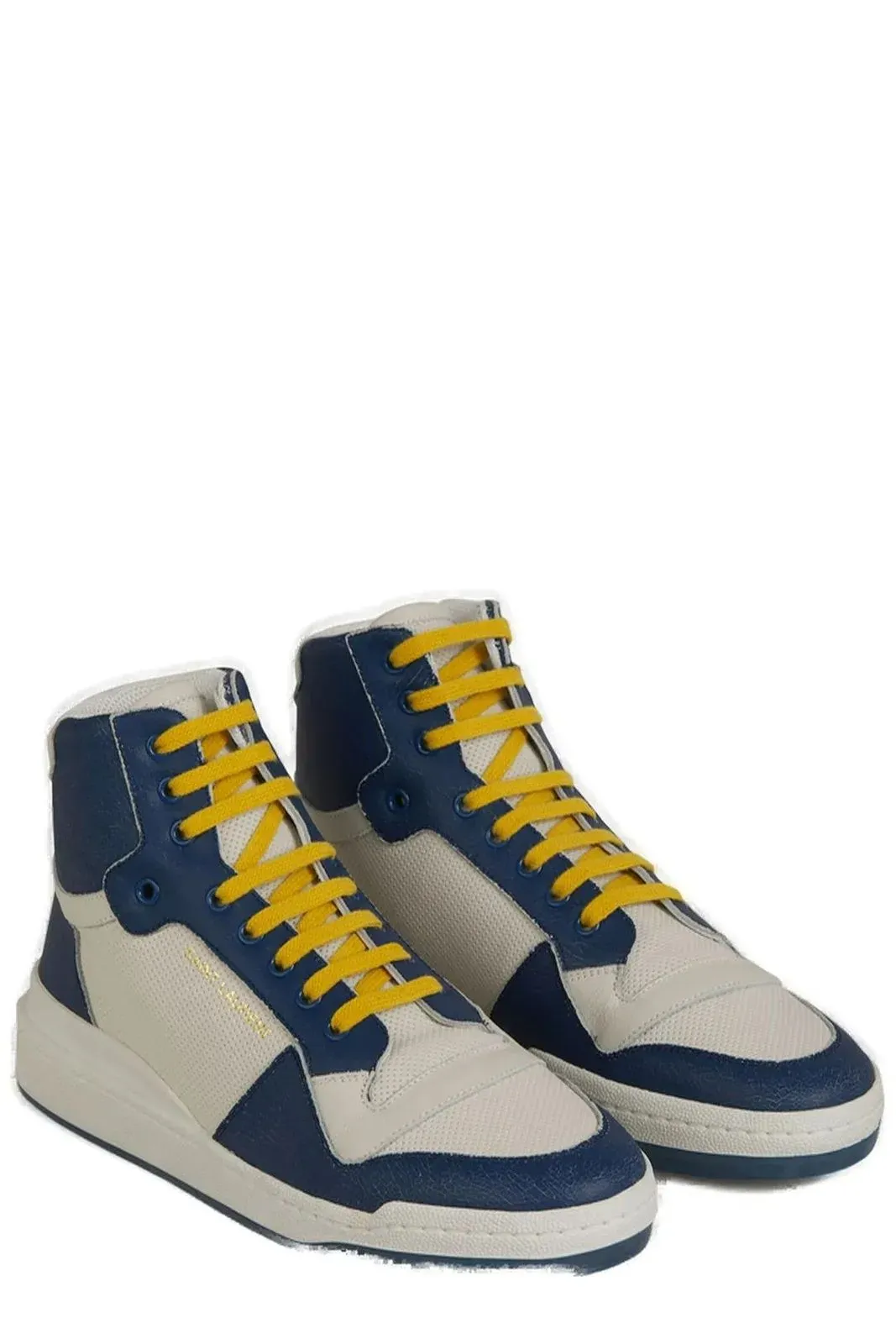 Saint Laurent Elevate Your Style with Mid-Top  Luxury Men's Sneakers