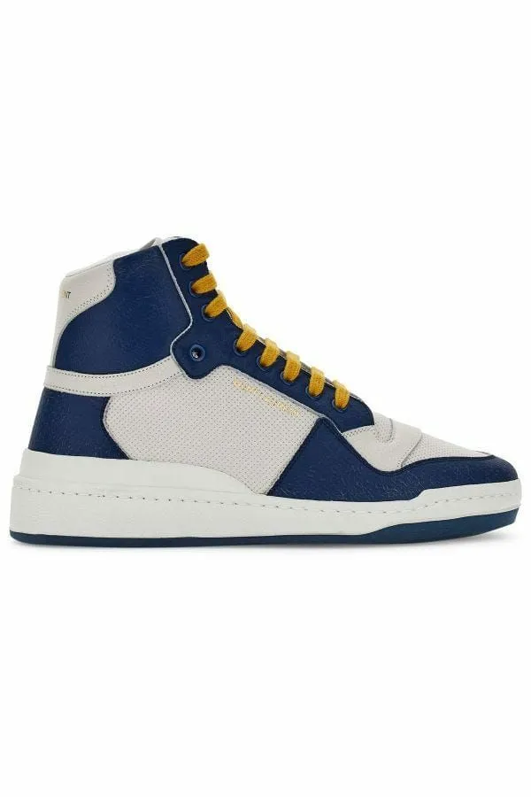 Saint Laurent Elevate Your Style with Mid-Top  Luxury Men's Sneakers