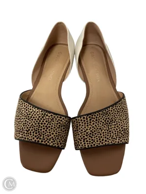 Sandals Flats By Gibson And Latimer In Animal Print, Size: 9