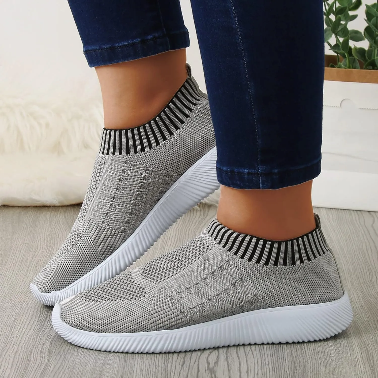 Sandals Women,Casual Summer Hollow Out Vintage Wedge Sandal Gladiator Outdoor Shoes
