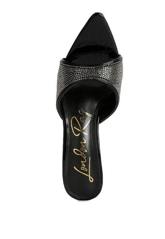 Sonya Diamante Ballroom Stiletto Pump