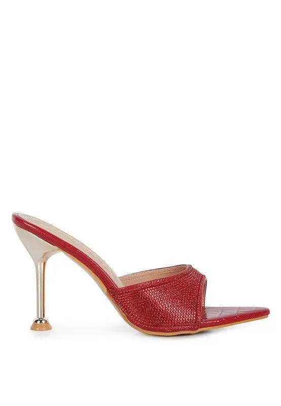 Sonya Diamante Ballroom Stiletto Pump