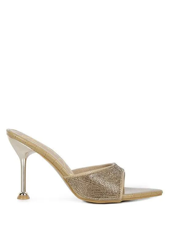 Sonya Diamante Ballroom Stiletto Pump