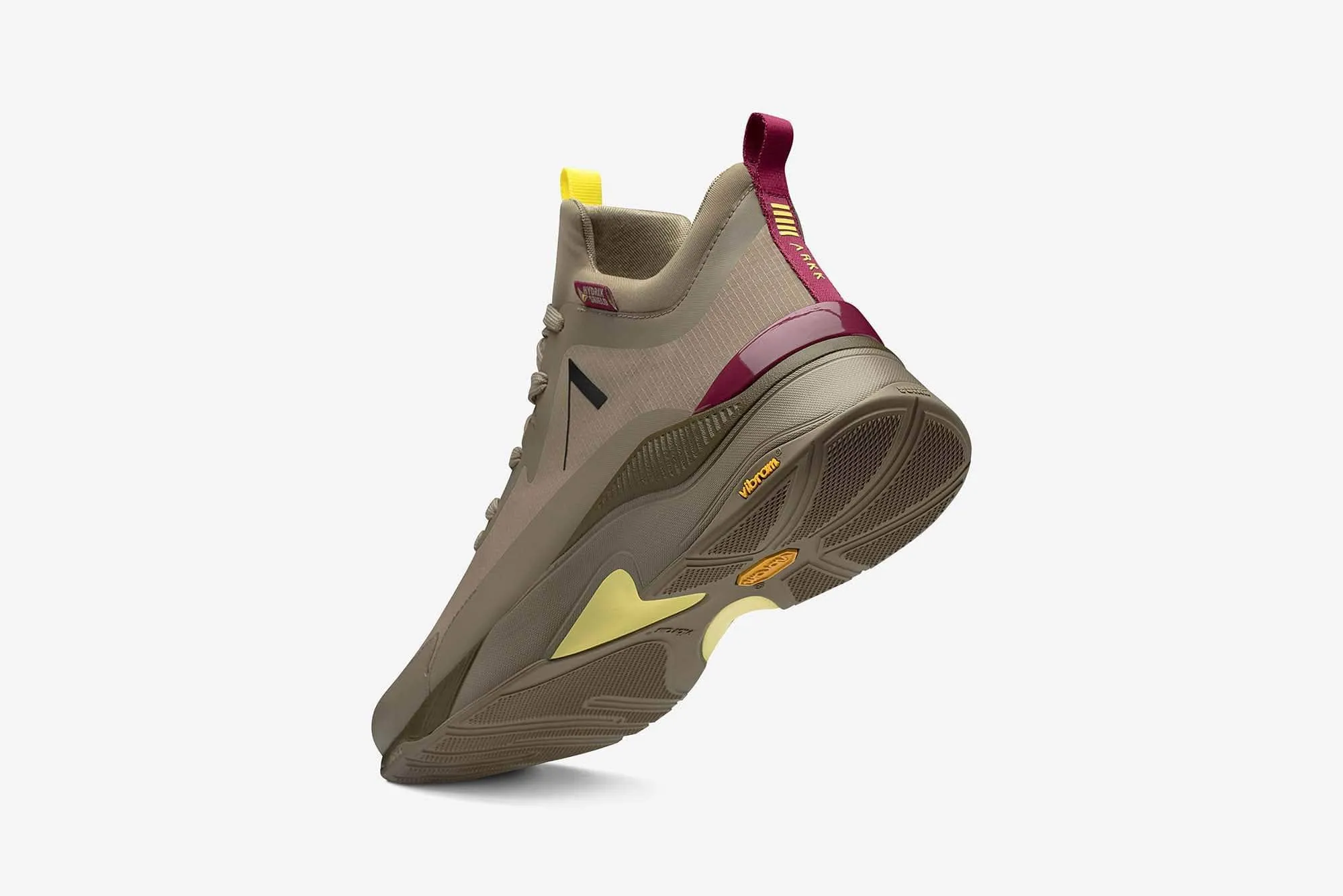Stormrydr Nylon HL VULKN Vibram | Khaki Ruby | Men