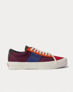 Vault UA OG Sid LX Logo-Embroidered Suede and Canvas  Multi low top sneakers