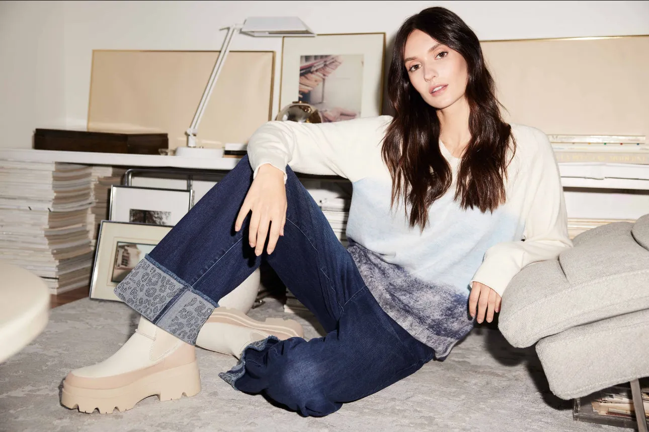 Washed Out Raglan Sweater