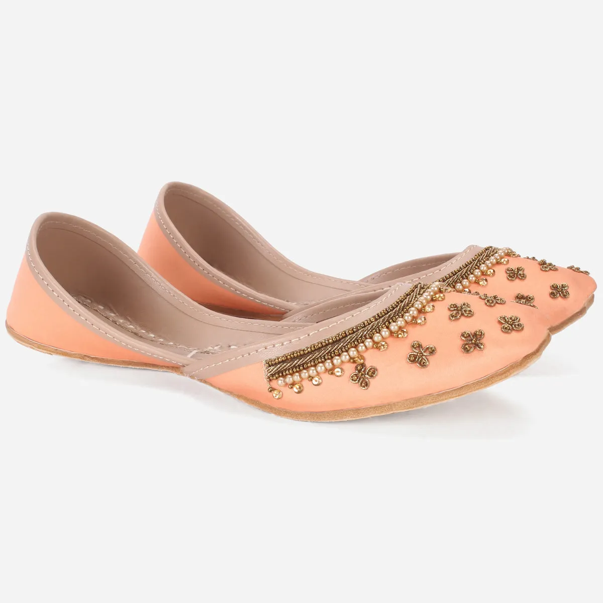 Womens "SILKE" Stylish Party Khussa