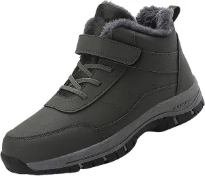 Work Boots for Men Waterproof Hiking Sneakers Shoes with Hook Loop Womens Working Shoes Insulated Waterproof Outdoor Shoes Lightweight Hike Grounded Footwear