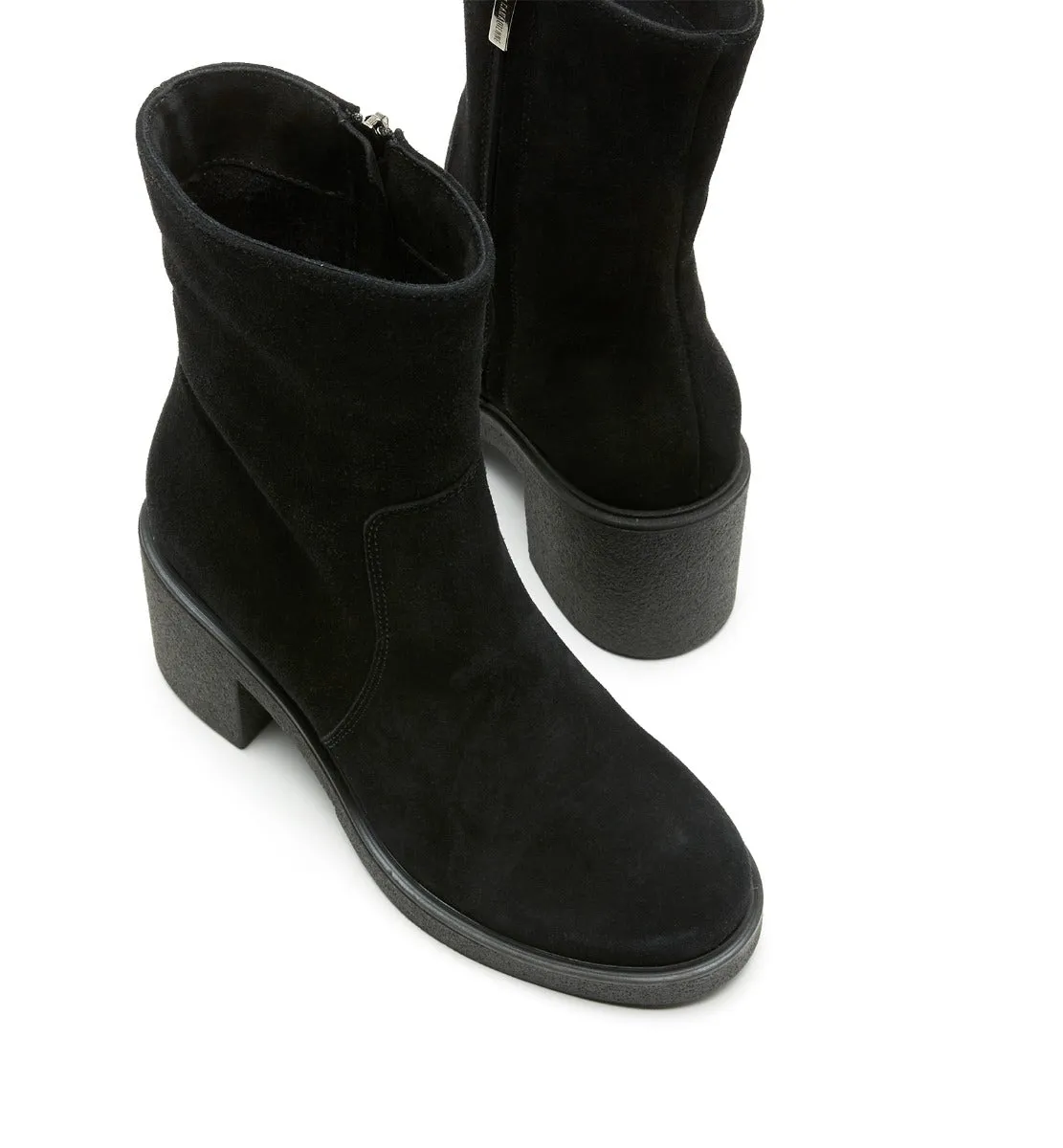 Zed Suede Bootie | Black