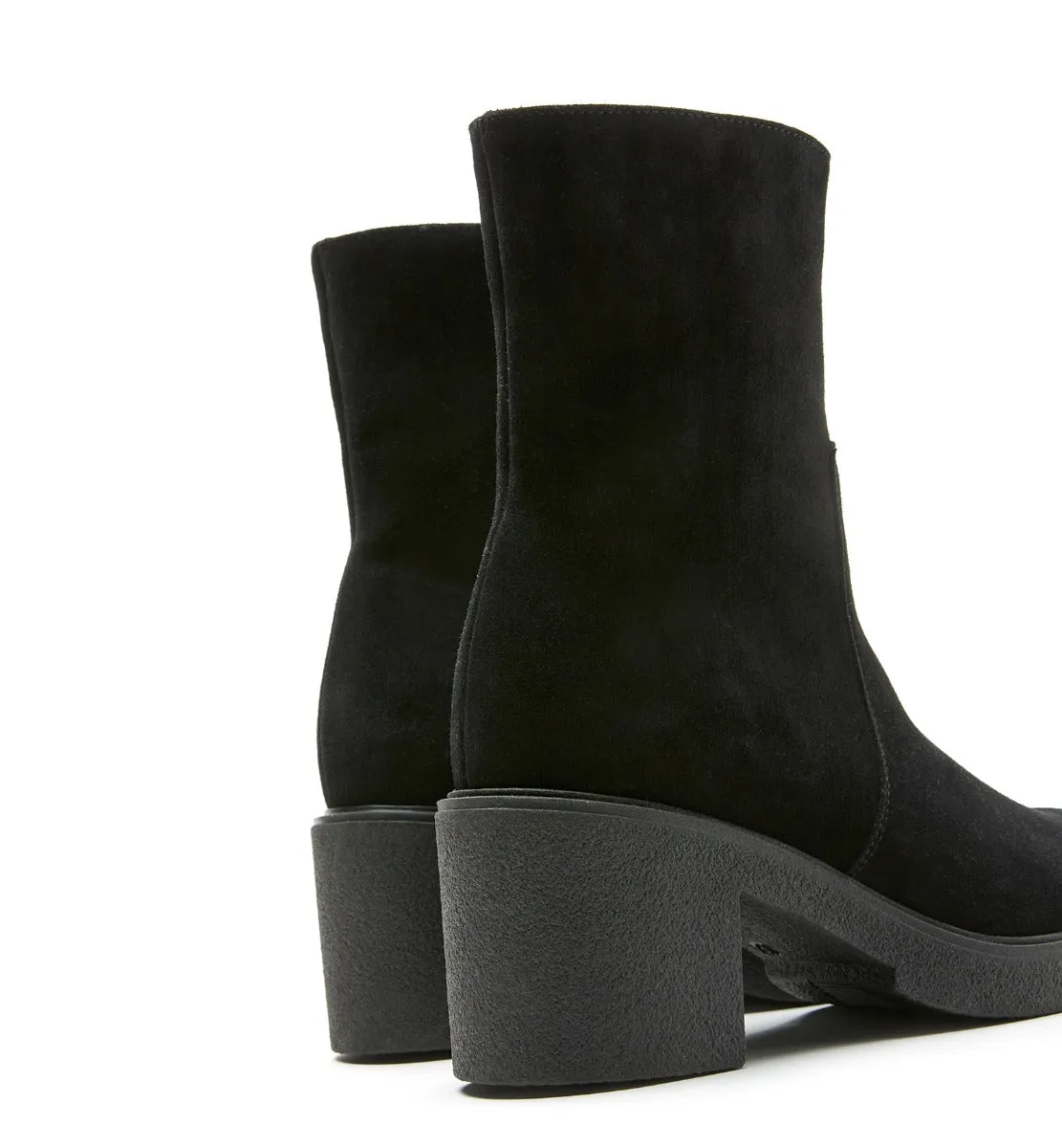 Zed Suede Bootie | Black